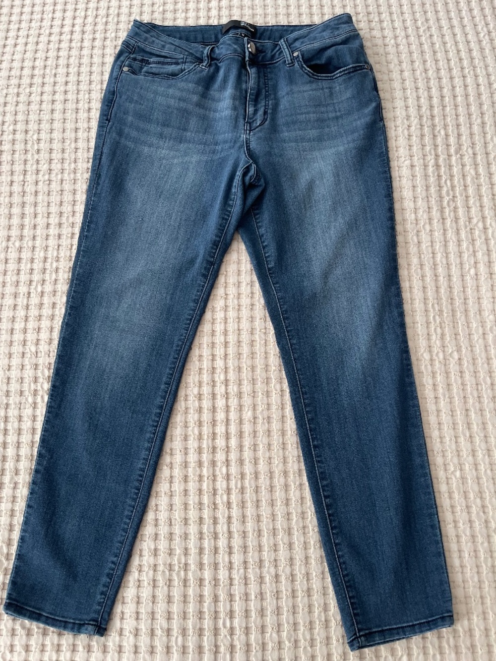 1822 Denim Women's Jeans Size 12 Medium Wash Slim Straight